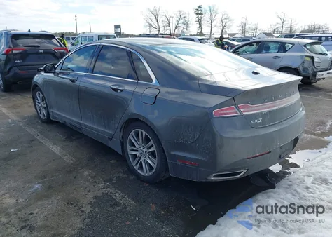 2015 Lincoln Mkz Hybrid из США, поврежденный, VIN 3LN6L2LU4FR604019